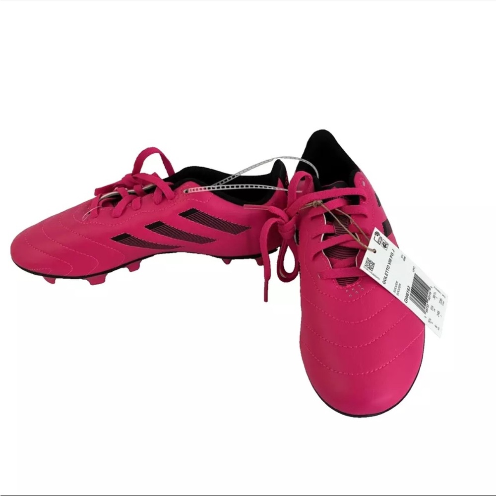 New Unisex Size 6 Pink Adidas Goletto VIII FG J Soccer Cleats GW6163 NWT